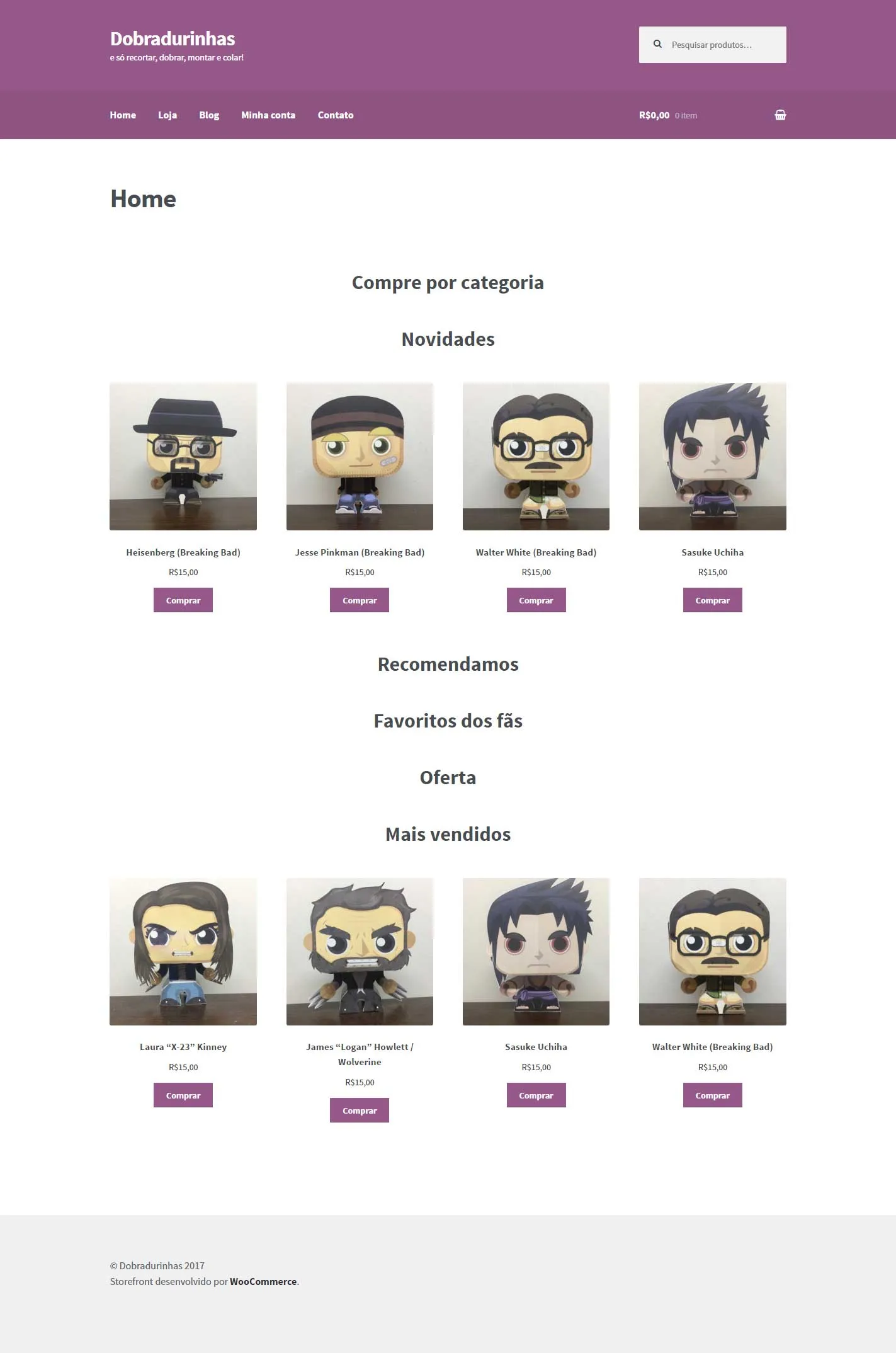 Dobradurinhas - Home Antiga