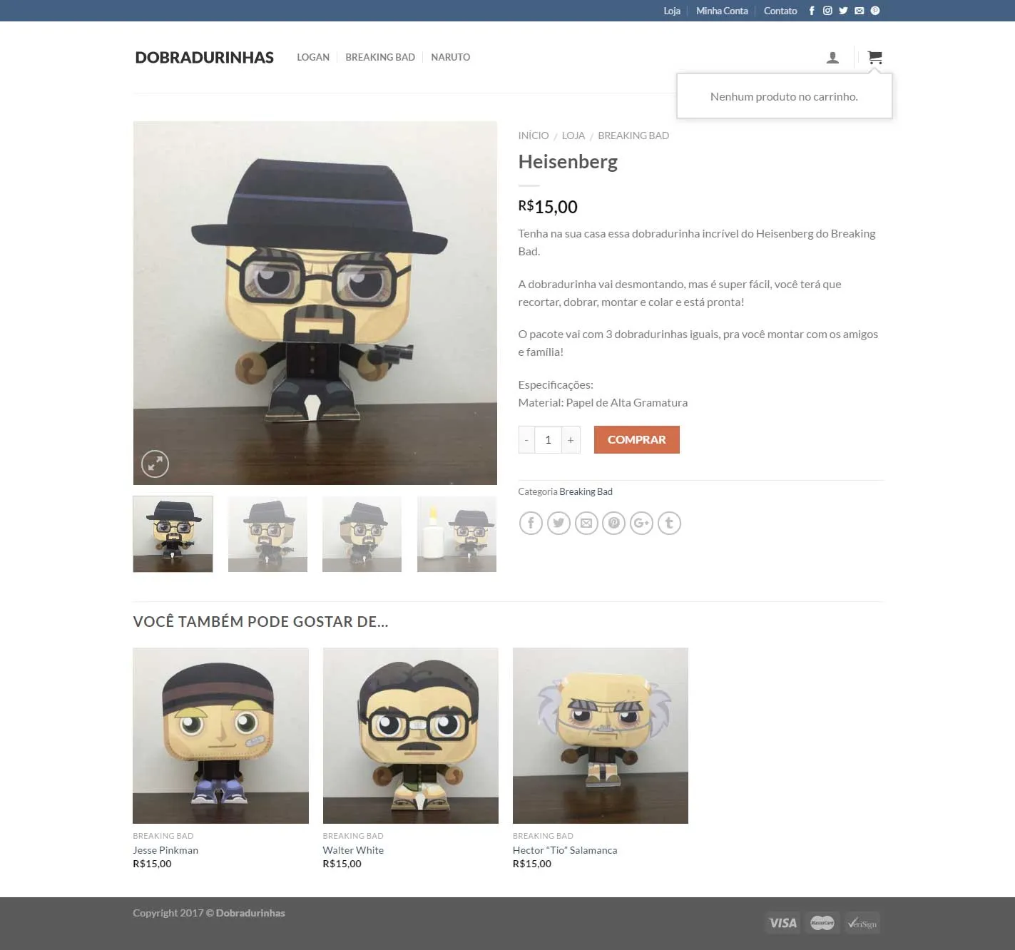 Dobradurinhas - Página de Produto Nova